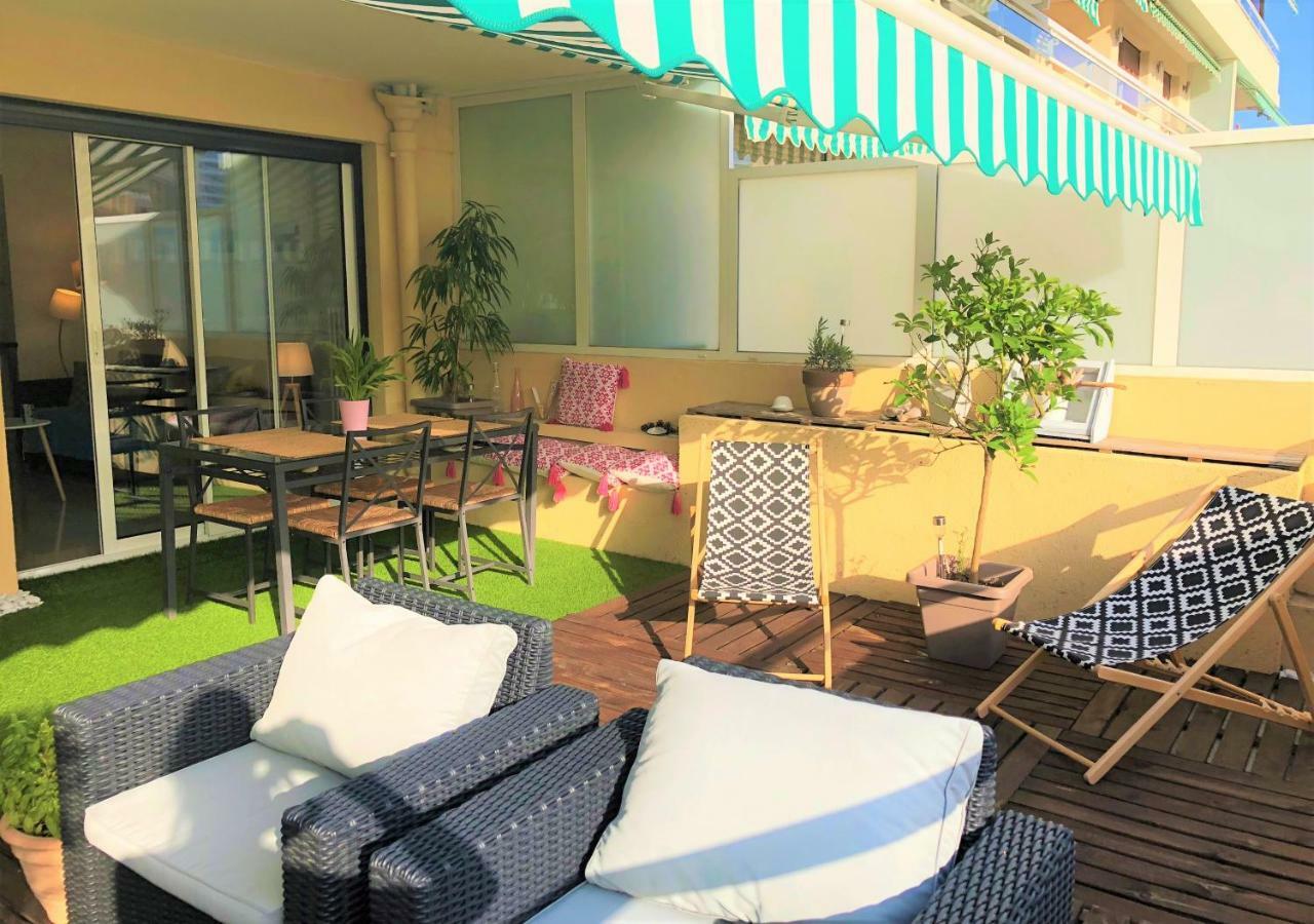 Appartement Cosy Calme Central-Terrasse Proche Palais Cannes Exterior photo